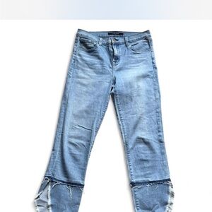 J Brand Sky Blue Ankle Jeans